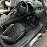 Mats de cuero para Lamborghini Aventador SV SVJ