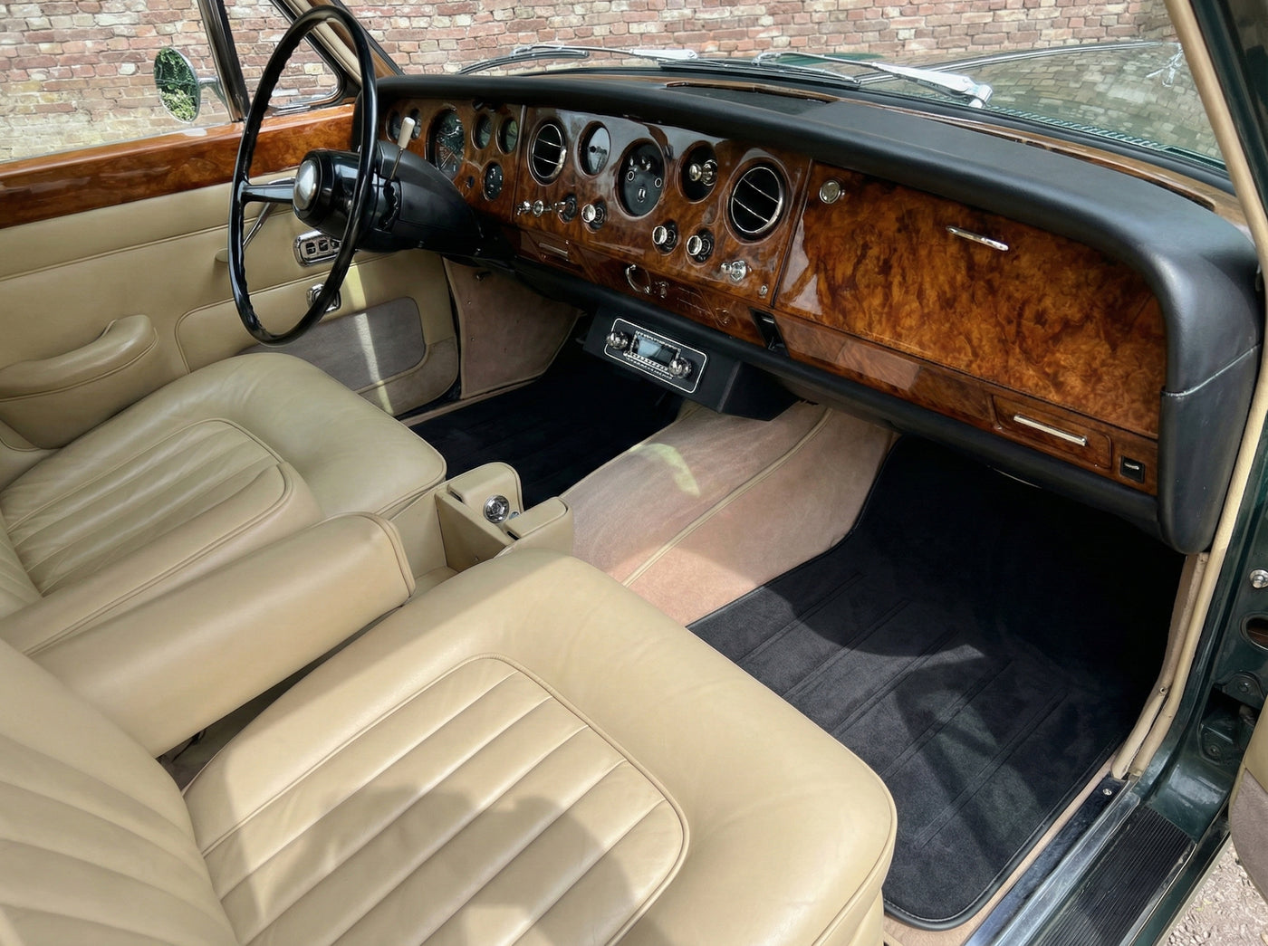 Alfombrillas de Alcantara para Rolls Royce Shadow 1965-1977