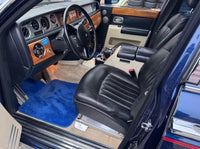 Fußmatten für Rolls Royce Phantom Drophead Coupe 2007–2016, Blau