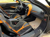 Tapetes de Auto para McLaren 720S Beige Conjunto de Alfombrillas a Medida | AutoWin