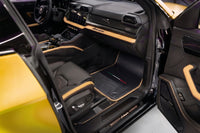 Tapis de sol pour Lamborghini Urus en cuir carbone avec