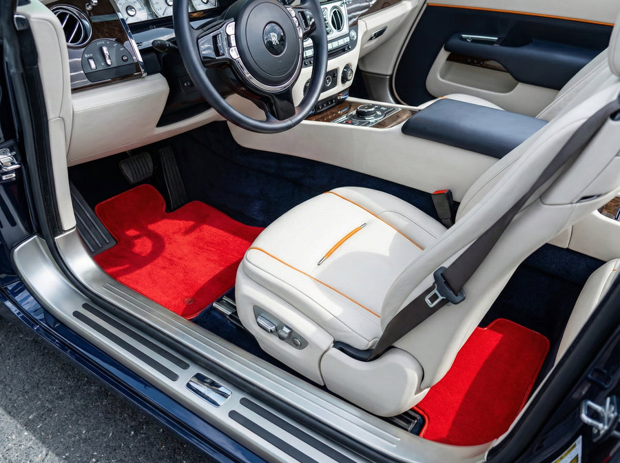 Alfombrillas de coche Para Rolls Royce Dawn Rr6 2016-2023