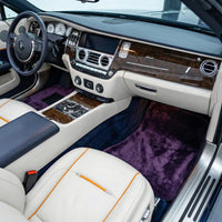 Purple Sheepskin Floor Mats for Rolls-Royce Dawn (2016-2023)