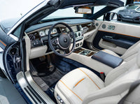 Tappetini Neri per Auto per Rolls Royce Black Badge Dawn