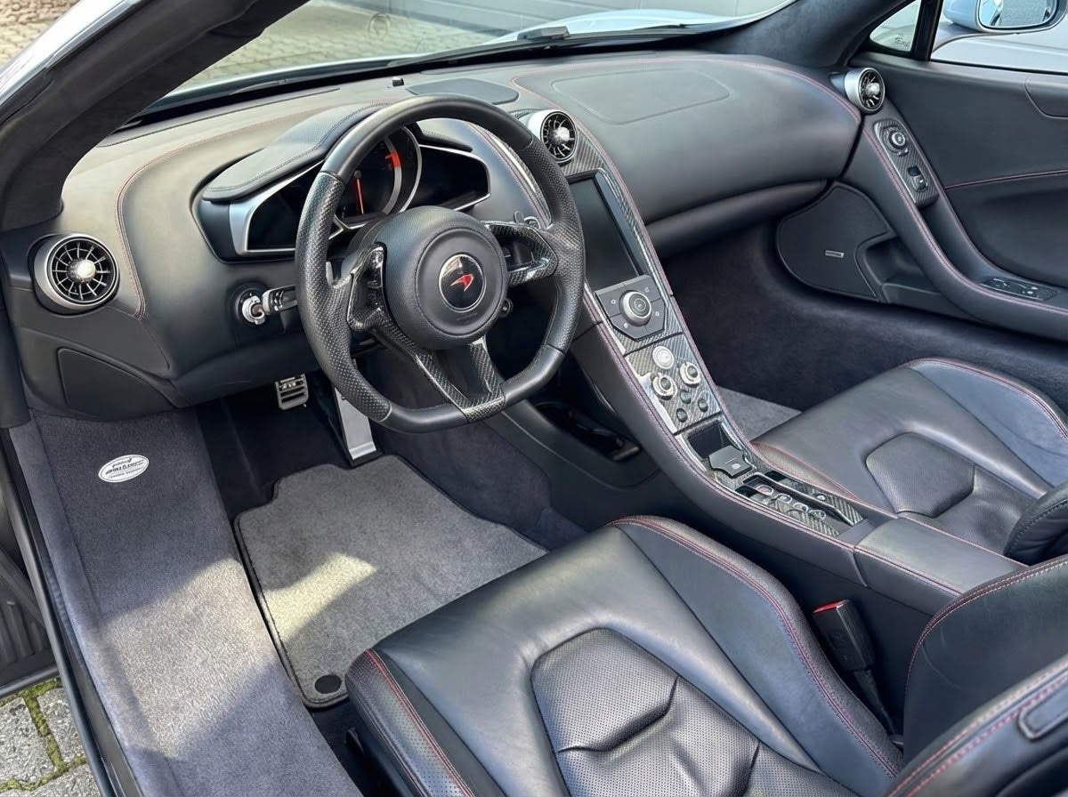 Tapetes para McLaren MP4-12C (2011–2014) juego de alfombras grises a medida AutoWin