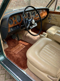 Brown Sheepskin Floor Mats For Rolls Royce Shadow 1965-1977 Er56 Design Brand