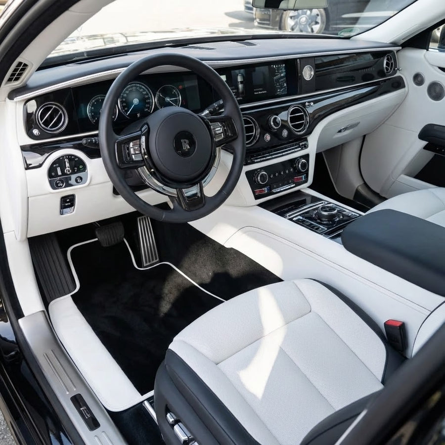 Tappetini per auto neri per Rolls Royce Spectre 2023-2024