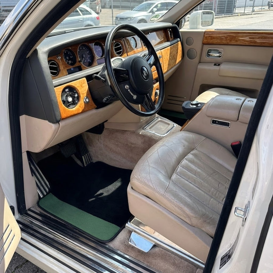 Tappetini per auto neri per Rolls Royce Phantom Drophead