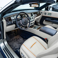 Alfombrillas de Alcántara para Rolls Royce Black Badge Dawn