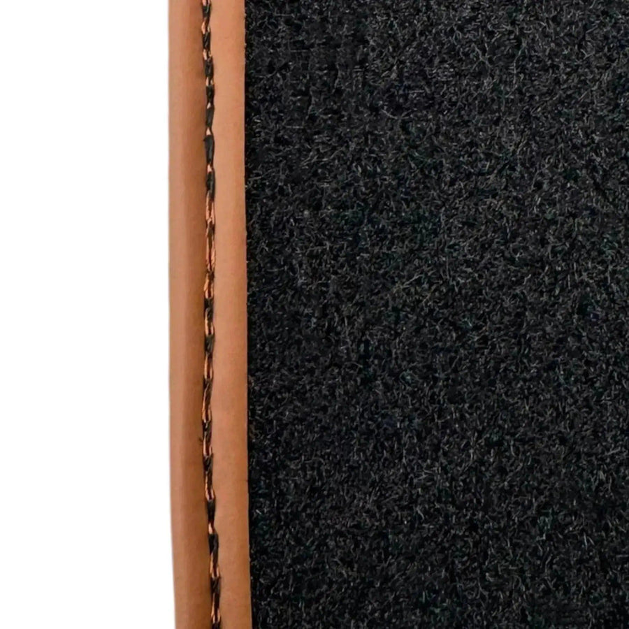 Ginger Color Sheepskin Floor Mats for Rolls-Royce Ghost Series I (2010-2020) - AutoWin