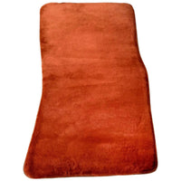 Ginger Color Sheepskin Floor Mats for Rolls-Royce Ghost Series I (2010-2020) - AutoWin