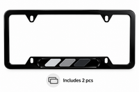Autowin Number Plate Holder USA Standard Size Retro Gray