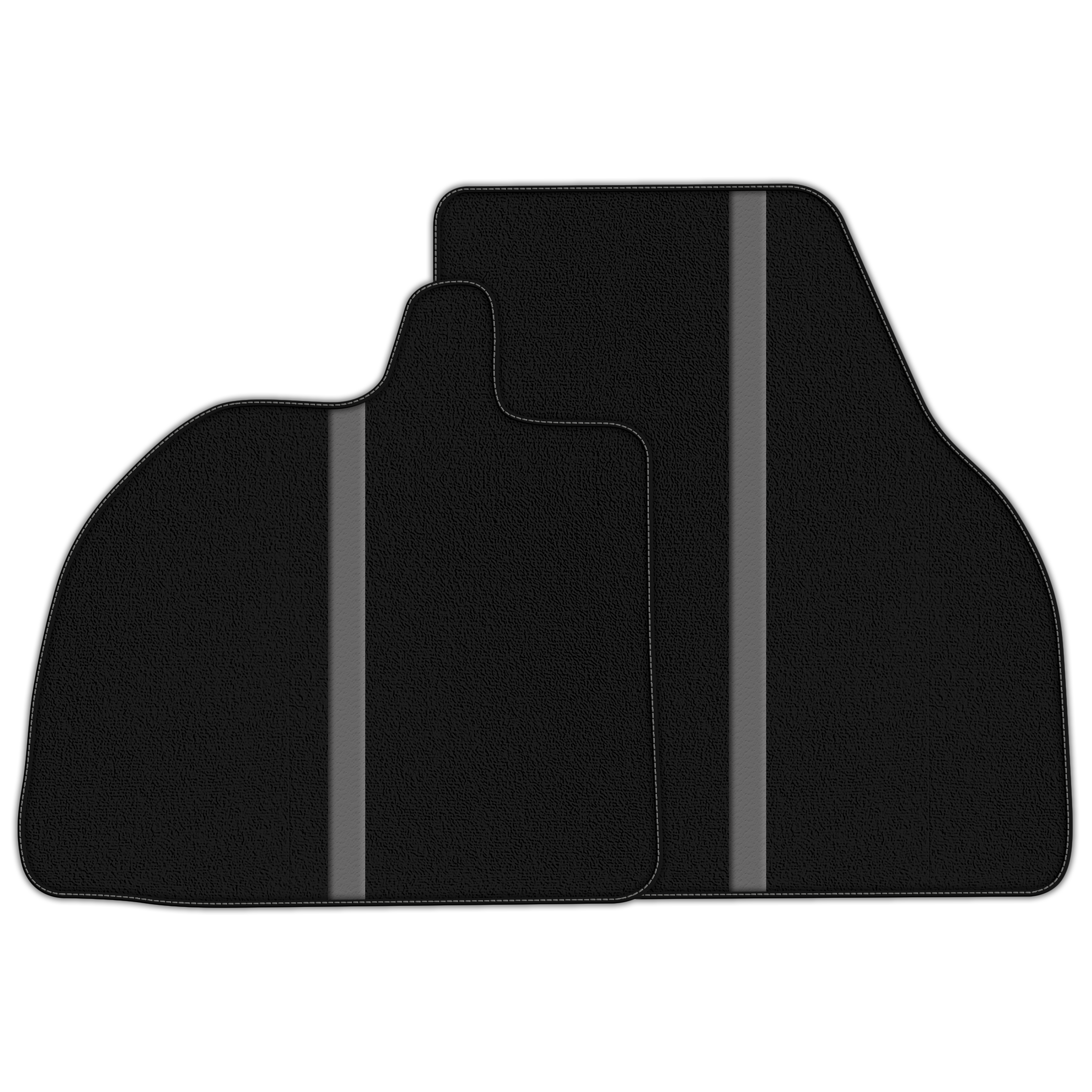 Premium High-Quality Black Floor Mats for 1984-1996 Ferrari Testarossa