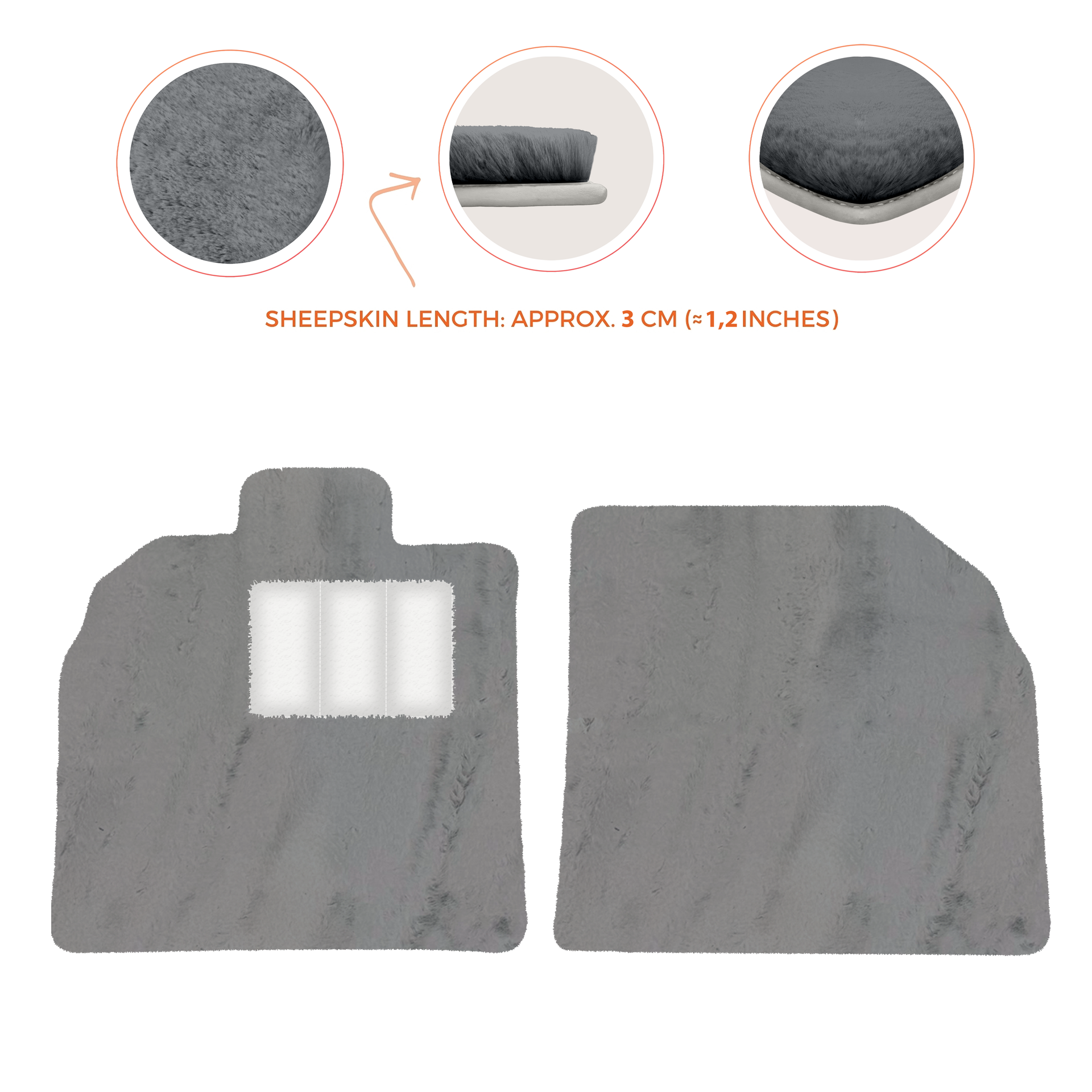 Tappetini per auto neri personalizzabili per Lamborghini - AutoWin.EU