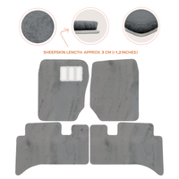 Premium Sheepskin Floor Mats for Range Rover Sport L460 (2022-2024)