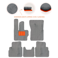 Premium Sheepskin Floor Mats for Mercedes-Benz G-Class W463 2008-2018