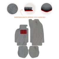 Alfombrillas de piel de oveja para Porsche 911 - 964 (1989-1994) - Longitud de piel de oveja, varias opciones de color
