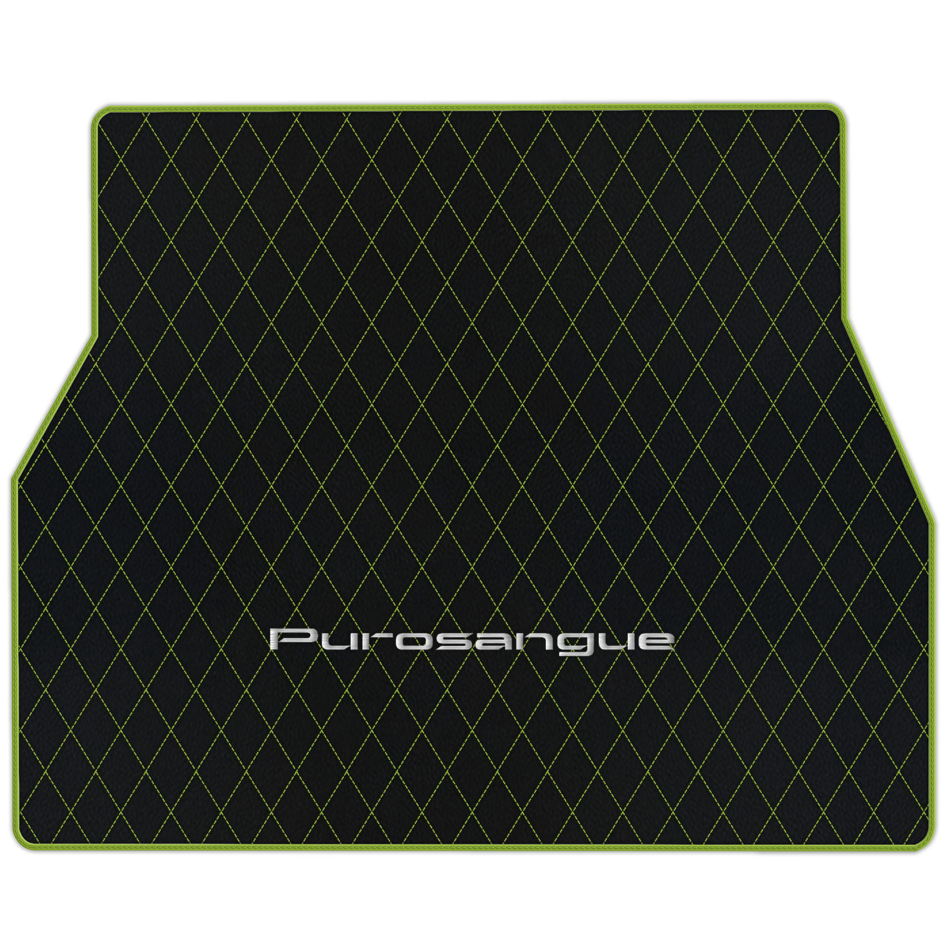 Premium Black Leather Floor Mats for Rolls Royce Shadow (1965-1977)
