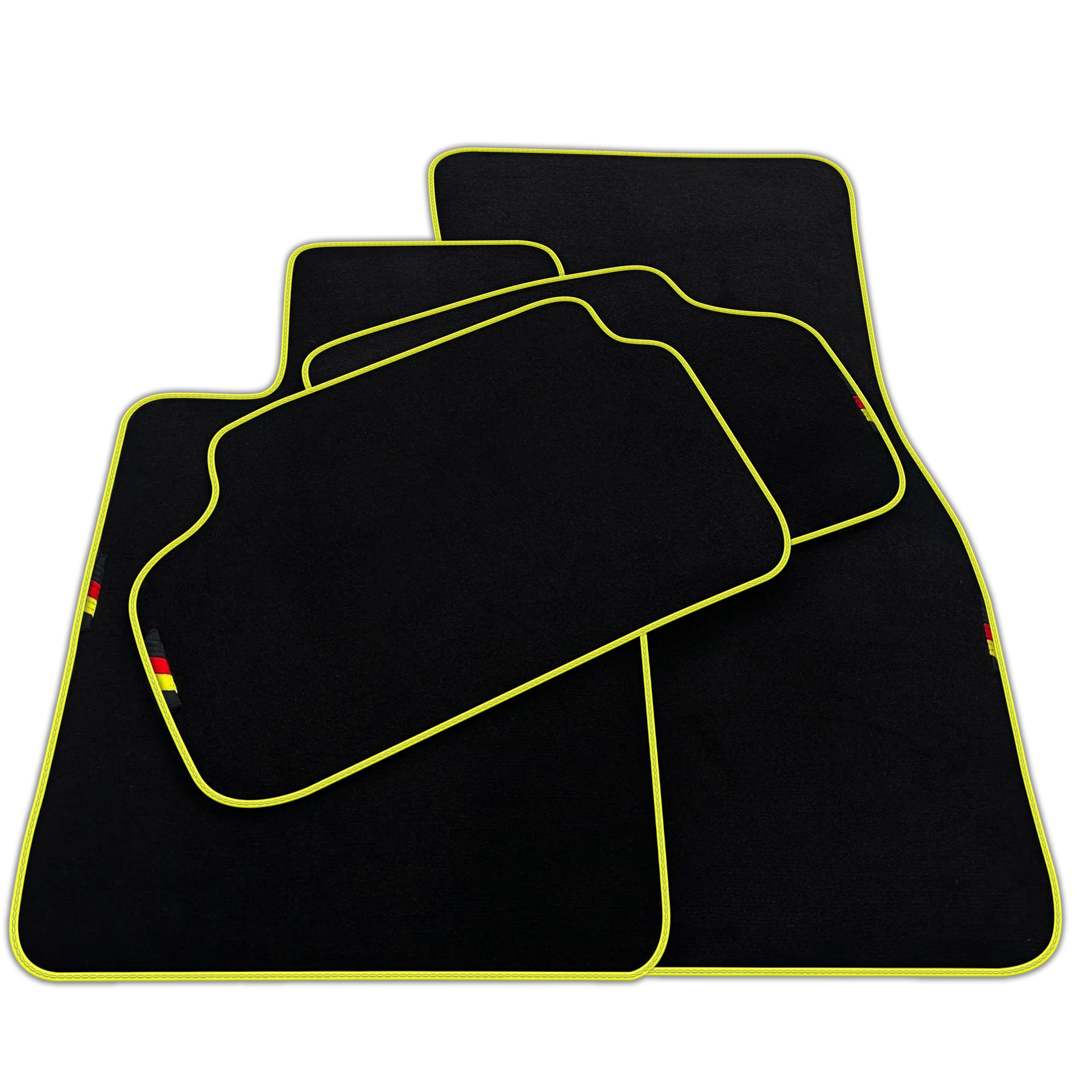 Black Floor Mats For BMW 3 Series G20 Germany Edition | Various Trim Colors