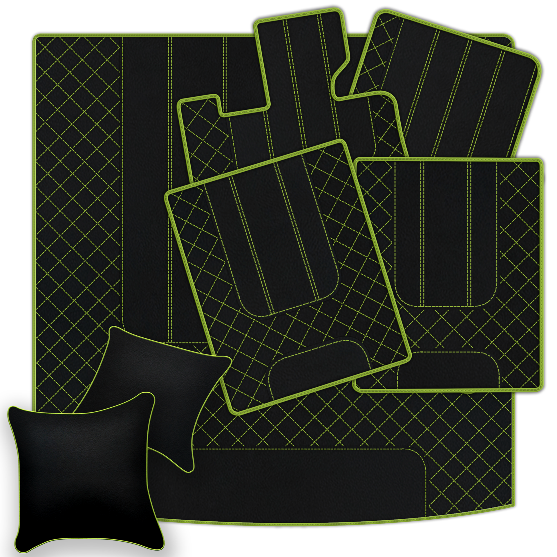 Red Floor Mats For Bentley Arnage Red Label RL (1998-2009) - AutoWin