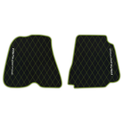 Premium Black Leather Floor Mats for Ferrari F12 (2012-2022)