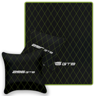 Premium Custom Black Leather Floor Mats for Ferrari FF (2011-2016)