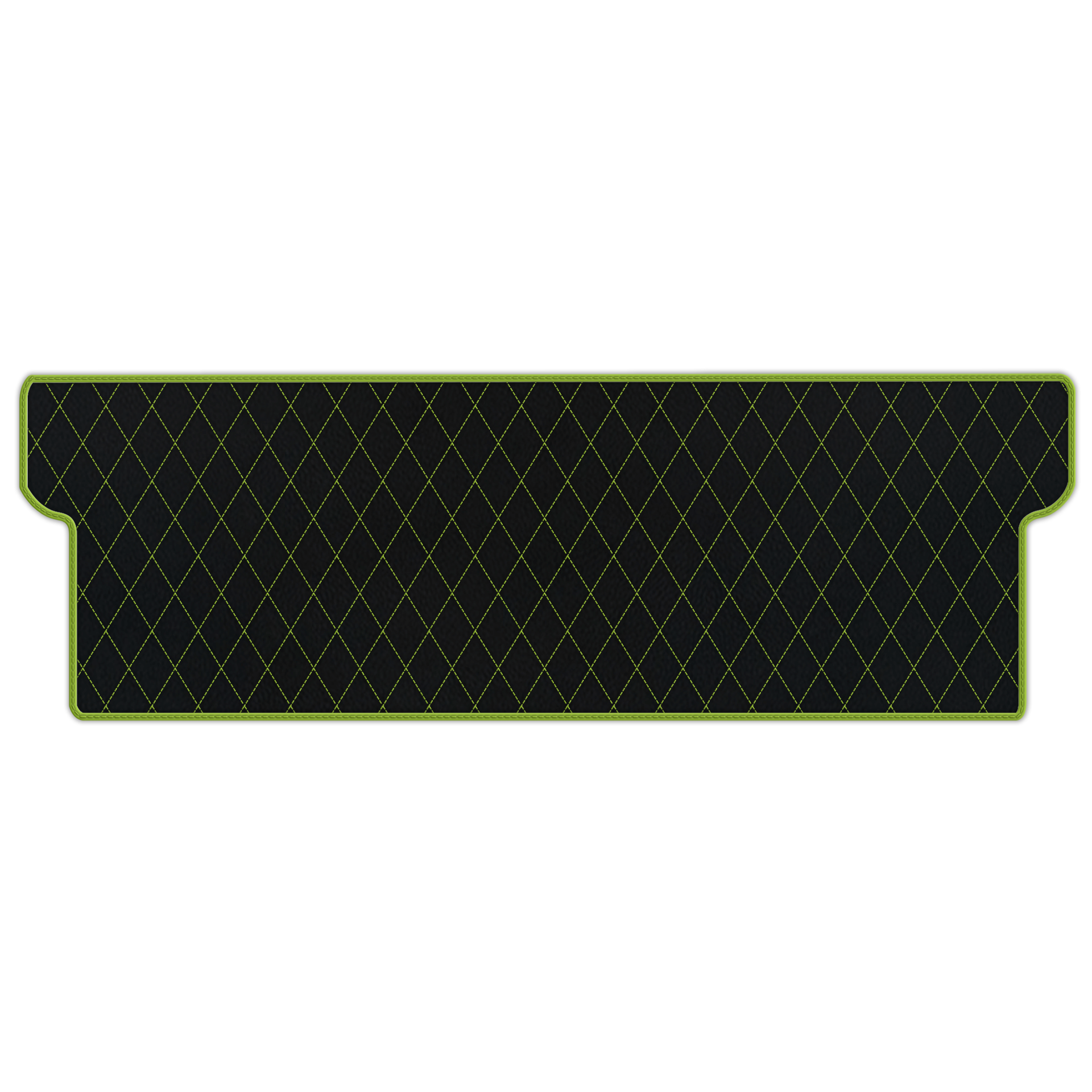 Tapis de voiture en cuir personnalisable avec motif en diamant unique pour Ferrari Dino GT4 (1973-1979) - AutoWin