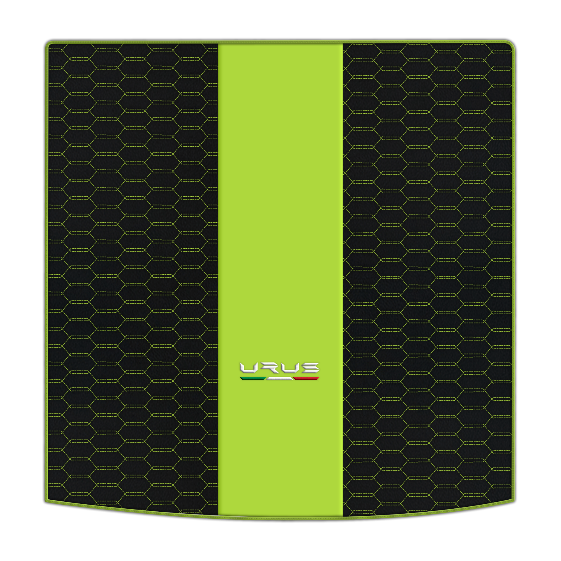 Floor Mats For Lamborghini Urus Black Tailored Yellow Edition - AutoWin.EU