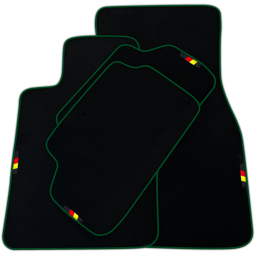 Black Mats For BMW Gran Tourer F46 (2015-2022) 7 Seats Germany Edition | Various Trim Colors