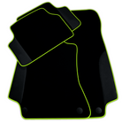 Customizable Black Floor Mats For Mercedes Benz S-Class C217 Coupe (2014-2023)
