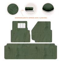 Luxurious Premium Sheepskin Floor Mats for Range Rover (2012-2022)