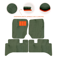 Premium Sheepskin Floor Mats for Range Rover Sport L460 (2022-2024)
