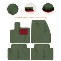 Premium Sheepskin Floor Mats for Range Rover Evoque (2016-2024)