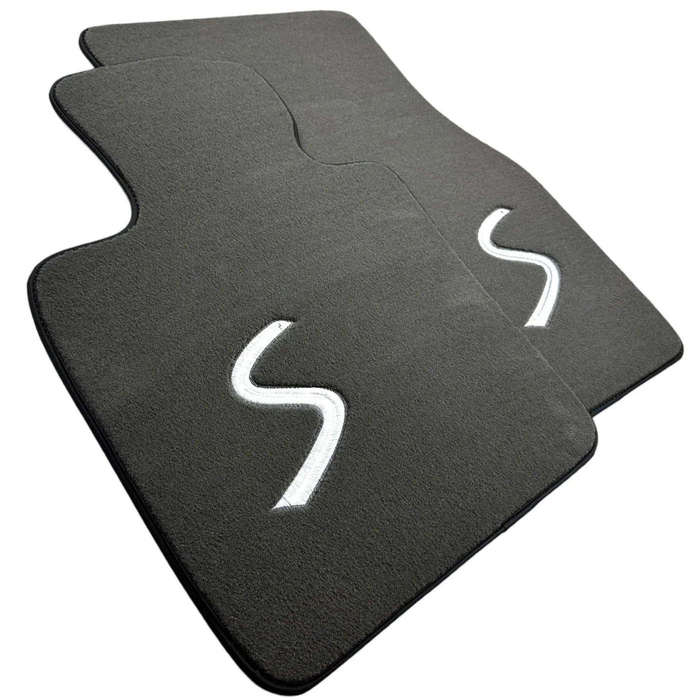 Grey Floor Mats for Mini Cabrio R52 Convertible (2004-2009) - AutoWin
