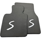Grey Floor Mats for Mini Cabrio R56 Convertible (2009-2016) - AutoWin