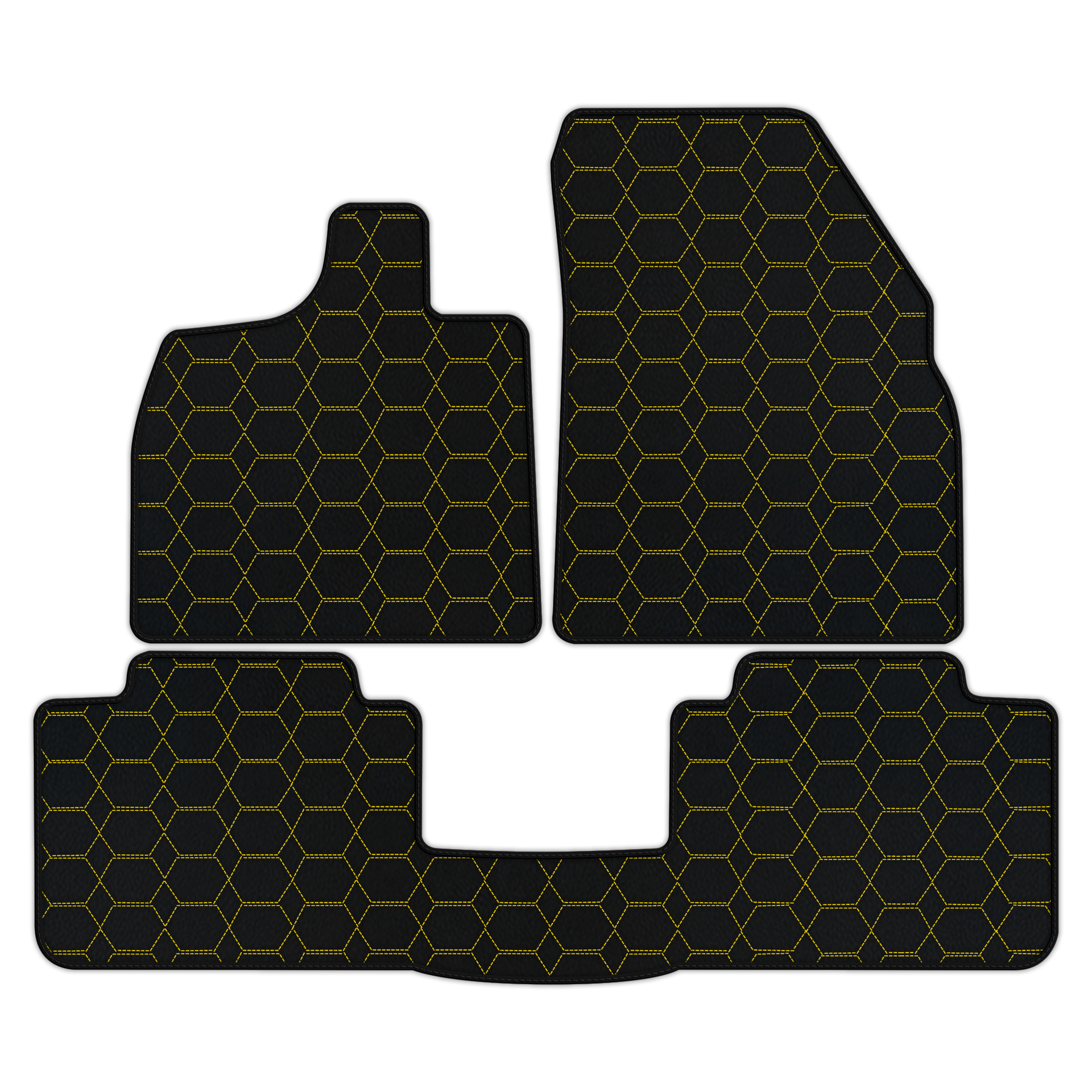 Custom Leather Floor Mats for Lotus Emeya | Hex Design (2024-2025)