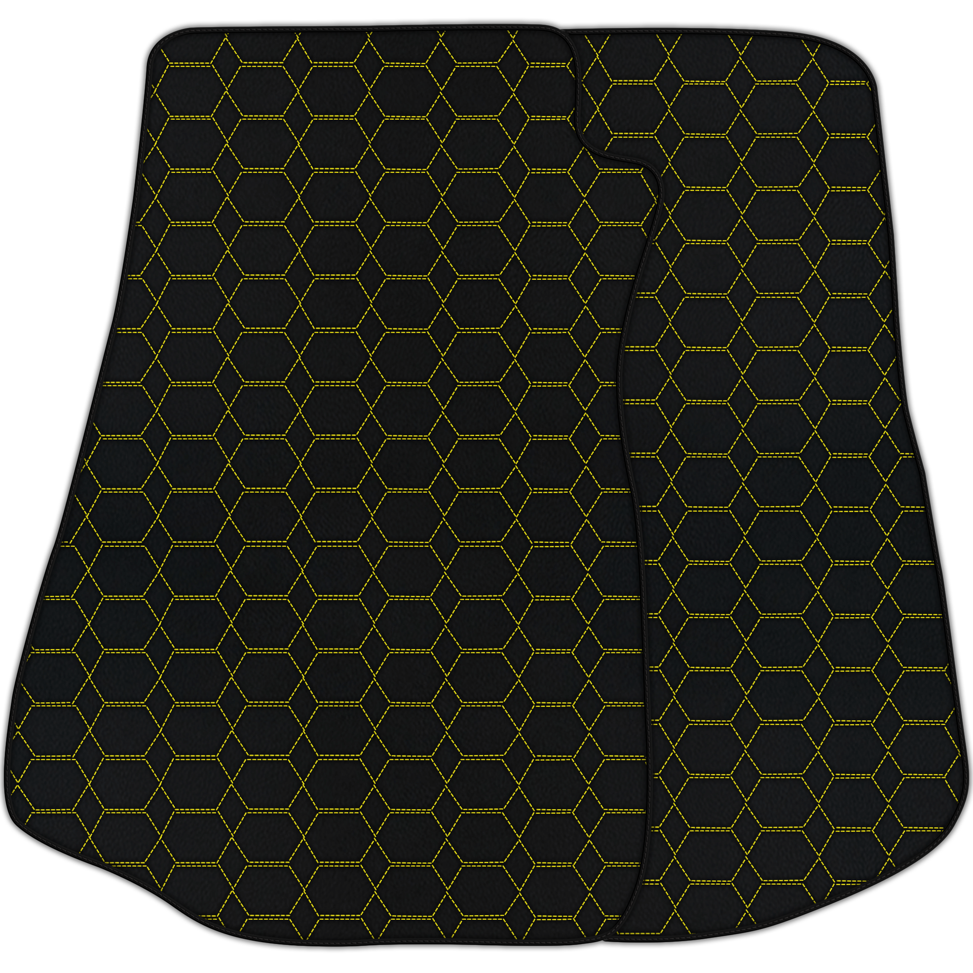 Customizable Premium Leather Floor Mats for Corvette C3 (1968-1982)