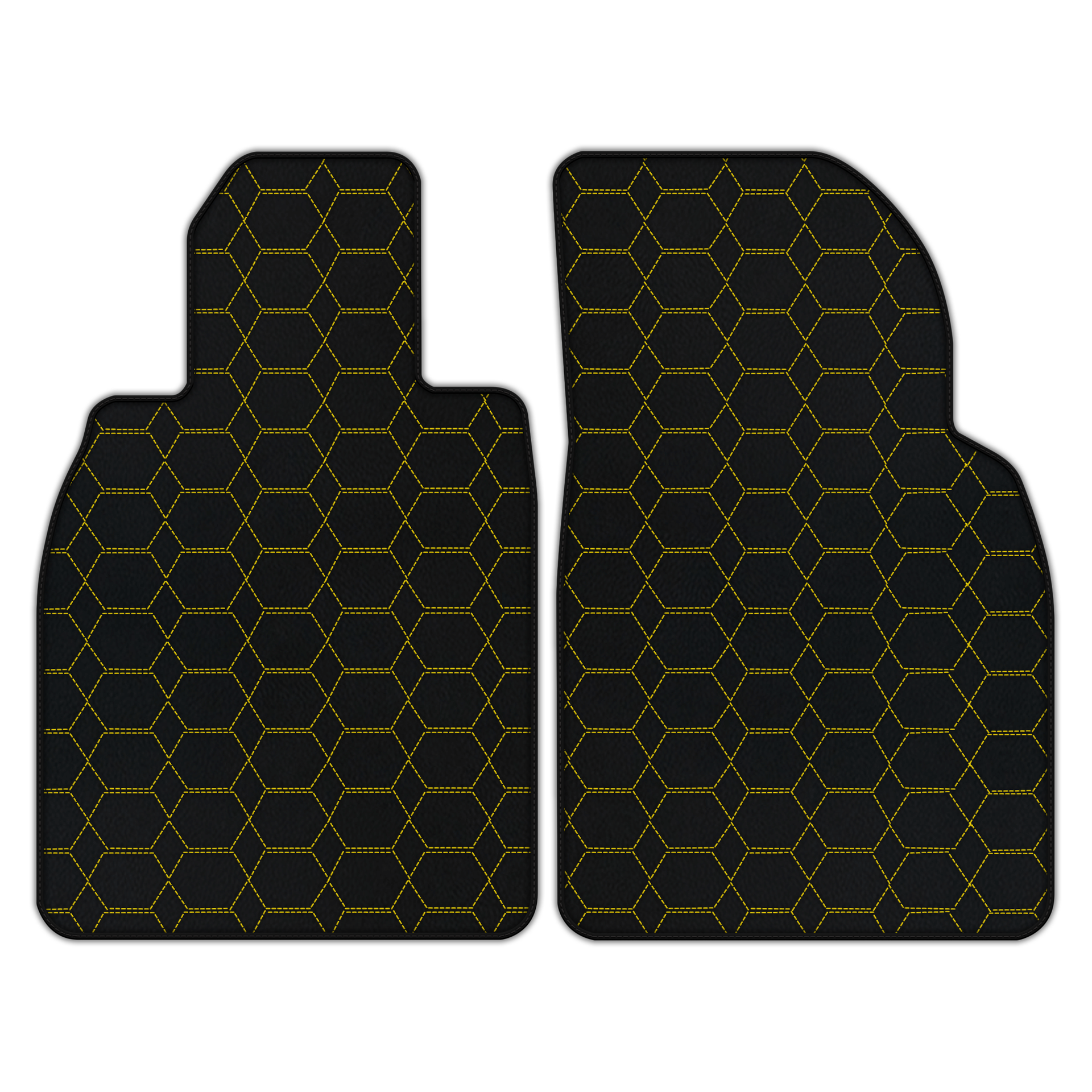 Customizable Leather Floor Mats for Porsche 981 Cayman (2012–2016)
