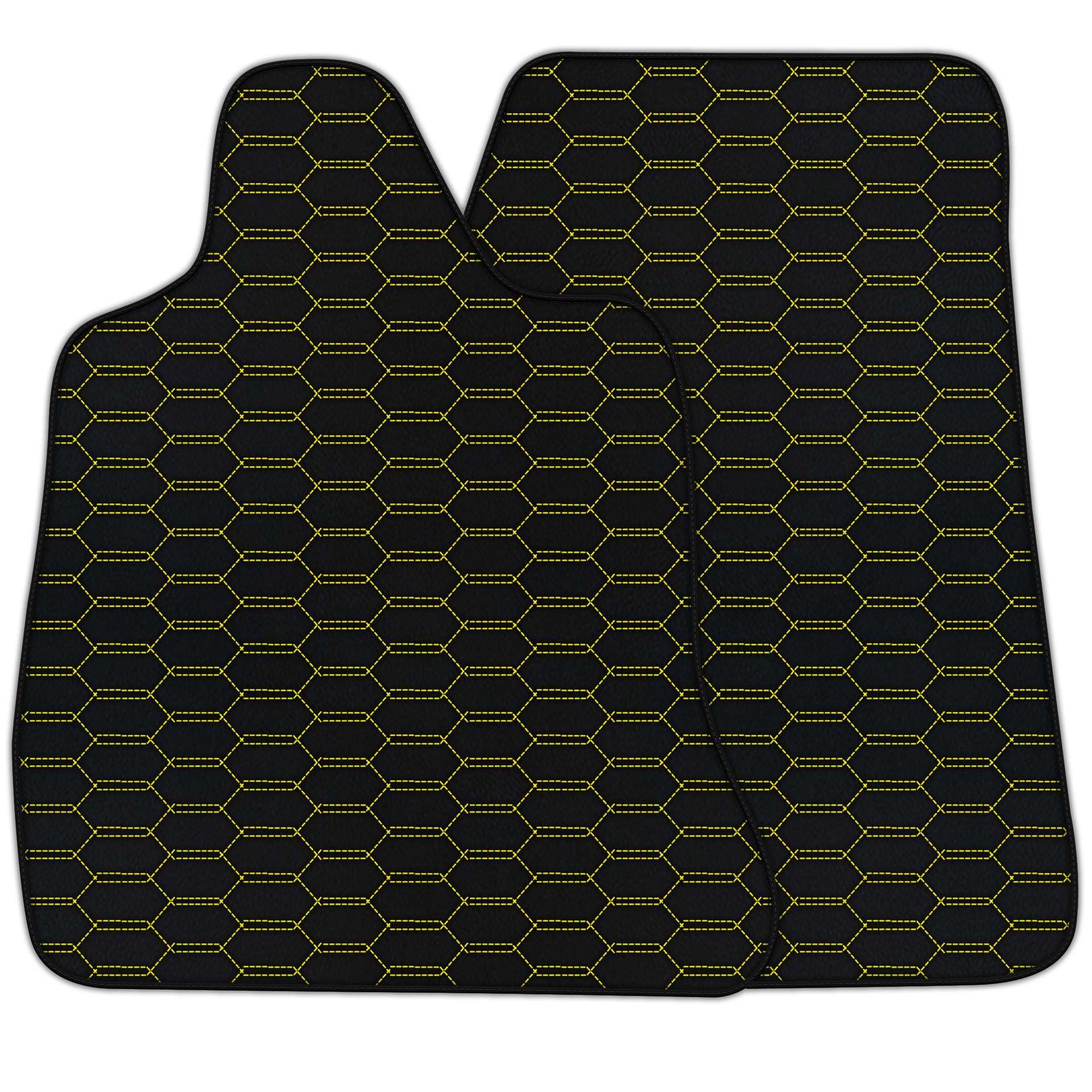 Customizable Leather Floor Mats for Chevy Corvette C7 (2014-2019)