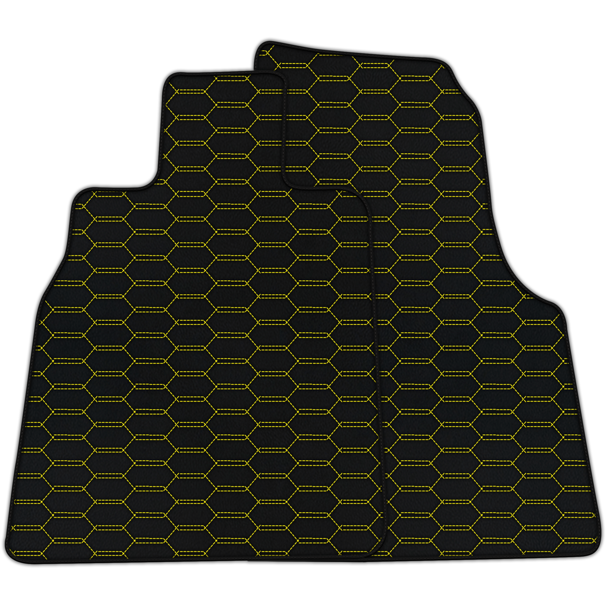 Customizable Leather Floor Mats for Chevrolet Corvette C8 (2020-2024)