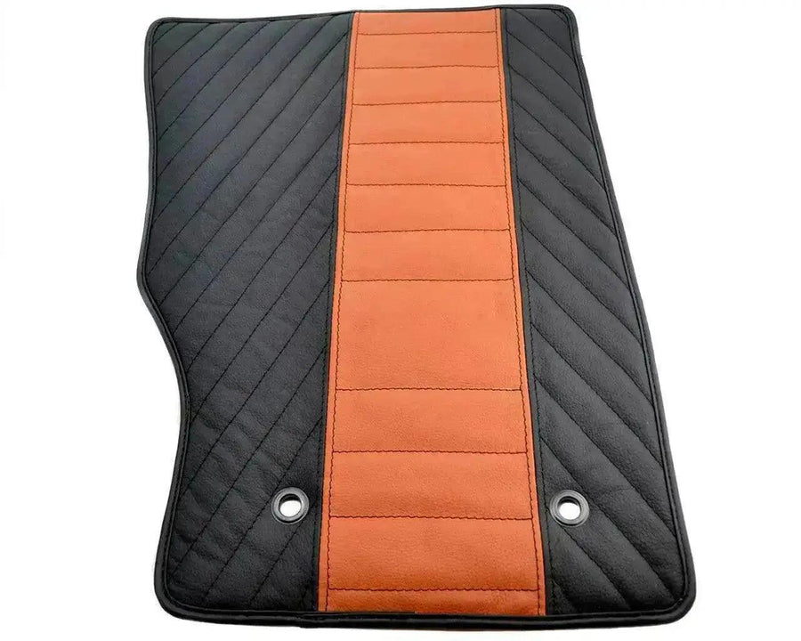 Leather Floor Mats For Land Rover Discovery 5-7 Seater (2017-2024) - AutoWin