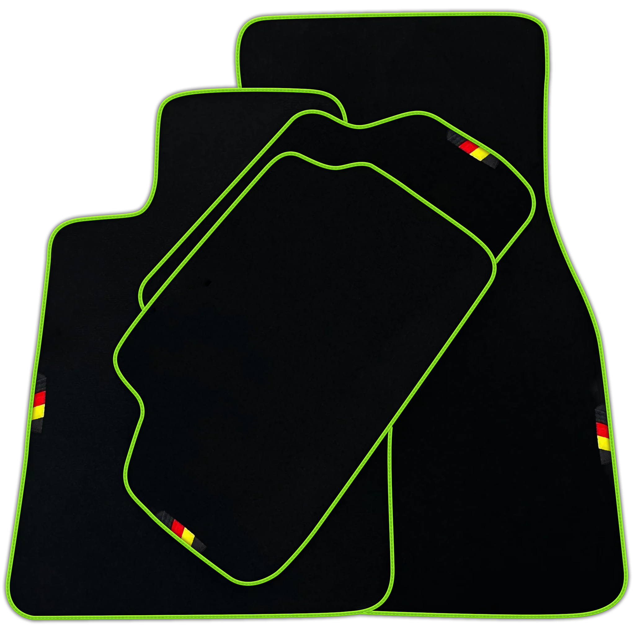 Black Mats For BMW M5 E60 Germany Edition | Various Trim Colors