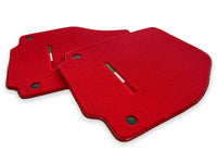 Mats For Ferrari 488 GTB 2015-2022 Red AutoWin Brand Italian Edition - AutoWin