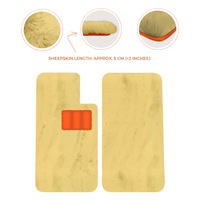 Premium Sheepskin Floor Mats for Aston Martin V8 Virage (1989-1995) Coupe