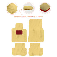 Premium Sheepskin Floor Mats for Rolls-Royce Cullinan (2018-2025)