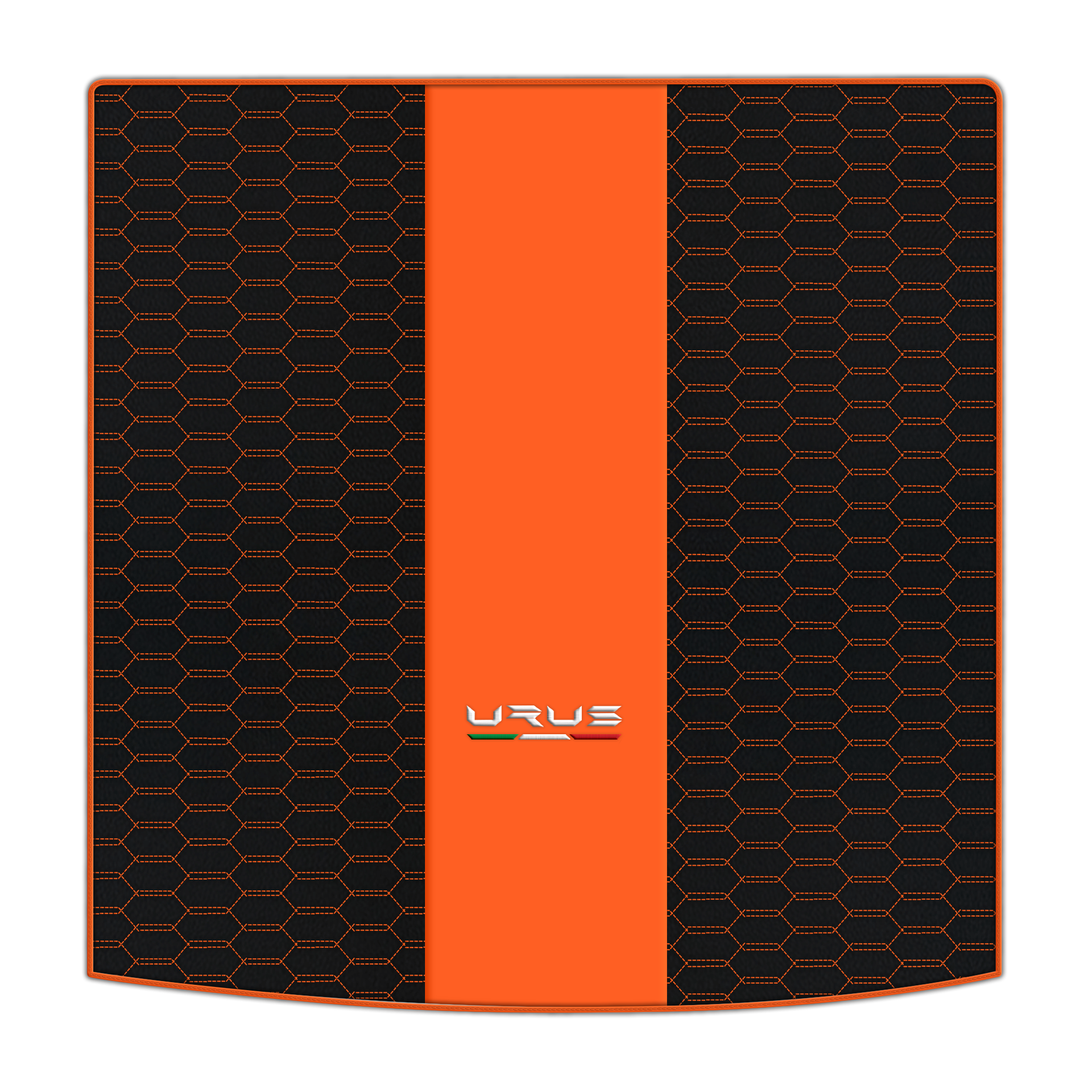 Floor Mats For Lamborghini Urus Black Tailored Yellow Edition - AutoWin.EU