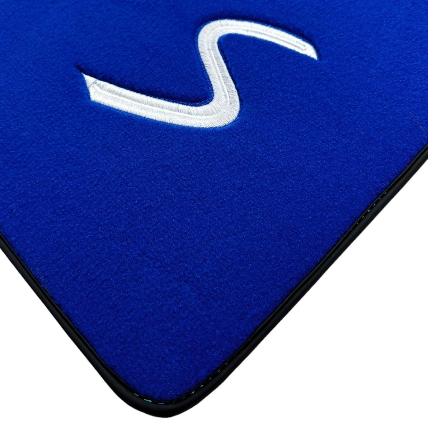 Blue Floor Mats for Mini Cooper / One Electric (2020-2023) - AutoWin