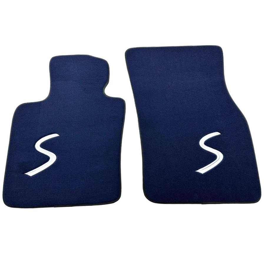 Dark Blue Floor Mats for Mini Cooper / One F55 5-Doors (2015-2023) - AutoWin