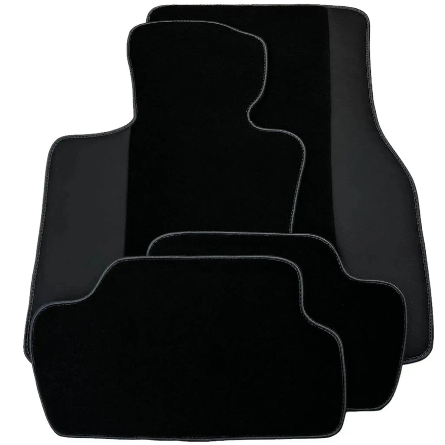 Customizable Black Floor Mats for Mini Cooper / One F56 3-Doors (2014-2023) - AutoWin