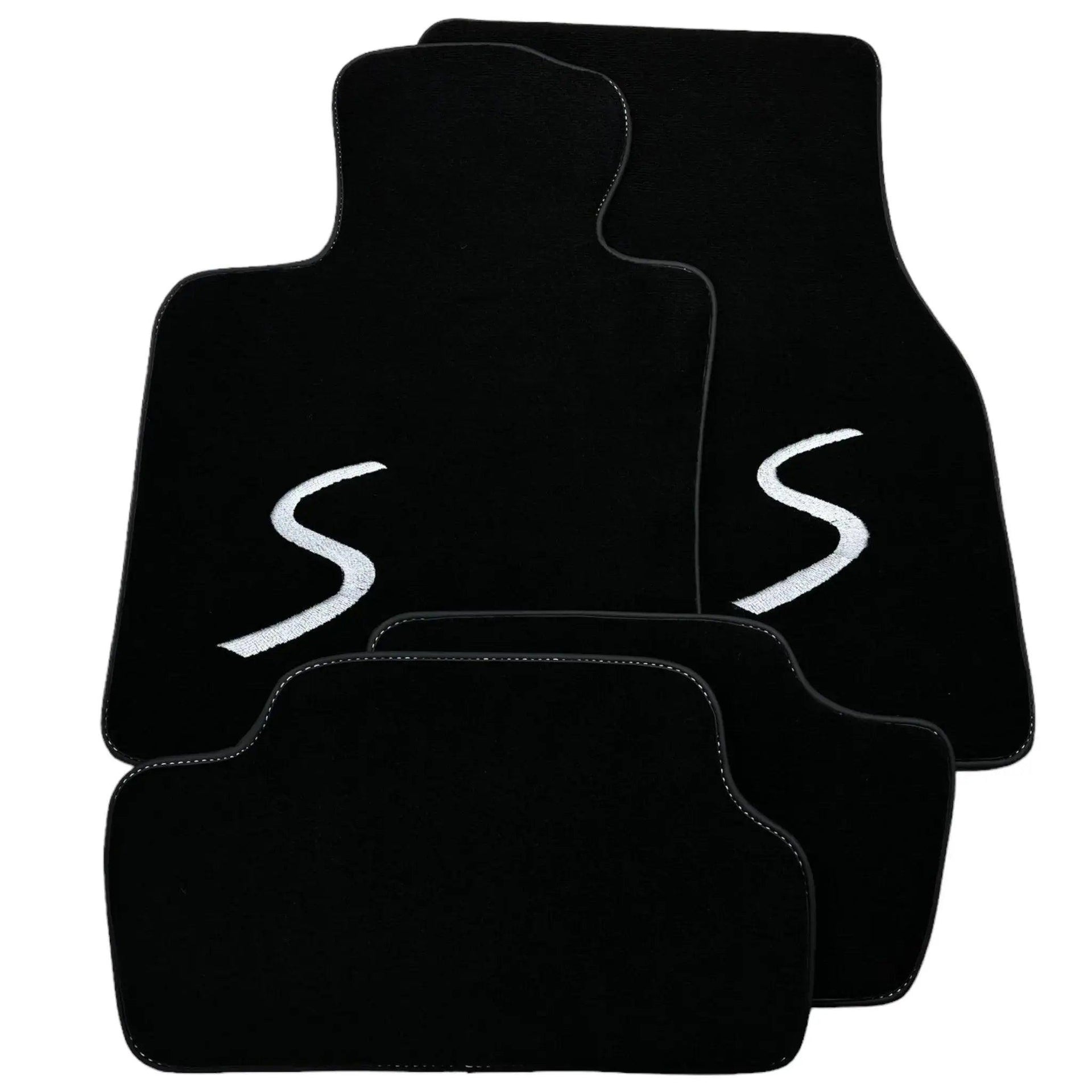 Black Floor Mats for Mini Cooper / One R56 (2007-2014) - AutoWin